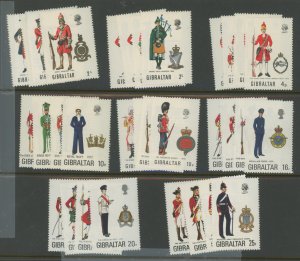 Gibraltar #226/333 Mint (NH) Single (Complete Set)