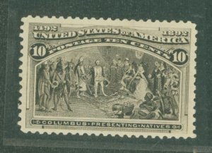 United States #237 Unused Single
