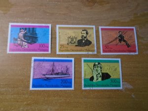 Madagascar  #  553-57   used