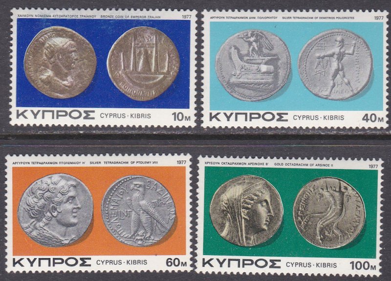 Cyprus Sc #479-482 MNH