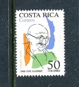 Costa Rica 520, MNH, MAHATMA GANDHI 1998. x31268