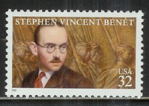 3221 Stephen Vincent Benet MNH single