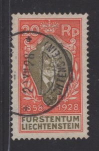 Liechtenstein #83    Used, VF/XF,   CV $14.00  ....   3510040