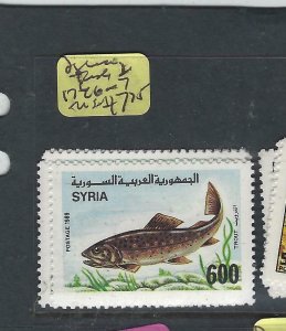 SYRIA   (P0202B)  FISH  SG 1746   MNH