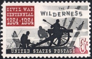 SC#1181 5¢ Civil War Centennial Issue: Battle of the Wilderness (1964) MNH