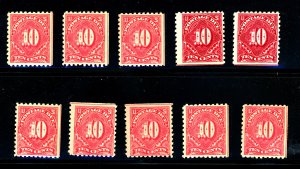 U.S. #MINT POSTAGE DUE SET OG NH 