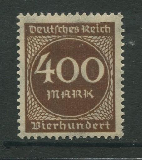 Germany -Scott 232 - Definitive Issues -1922 -  MLH - Single 400m Stamp