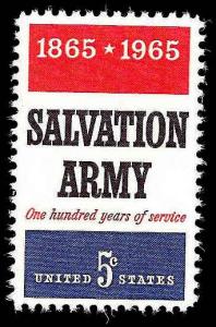 # 1267 MINT NEVER HINGED SALVATION ARMY