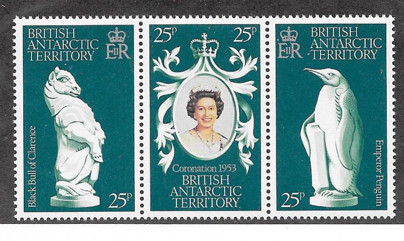 British Antarctic Territory  #71 a-c (MNH) CV $3.00