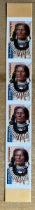 US 5798 Imperf. strip of 4 Chief Standing Bear