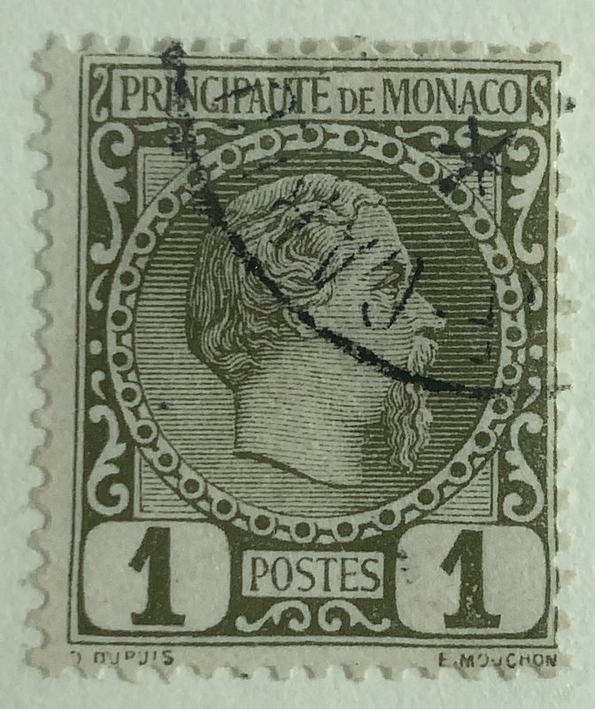 AlexStamps MONACO #1 FVF Used 