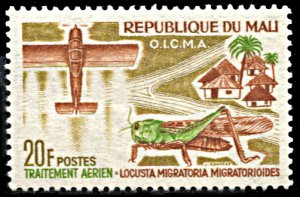 Mali 60, MNH, Locust Control Campaign