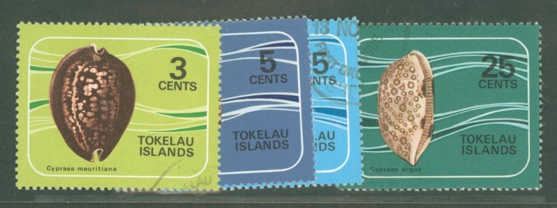Tokelau  #41-44  Single (Complete Set)