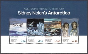 AUSTRALIAN ANTARCTIC TERRITORY AAT 2023 PAINTINGS SYDNEY NOLAN'S ANTARCTICA