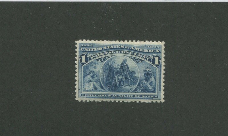 United States Postage Stamp #230 Mint Never Hinged VF Cat. Value $58.50