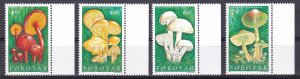 Faroe Isl, Mushrooms MNH / 1997