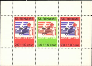 Suriname #B263a, Complete Set, 1979, Never Hinged