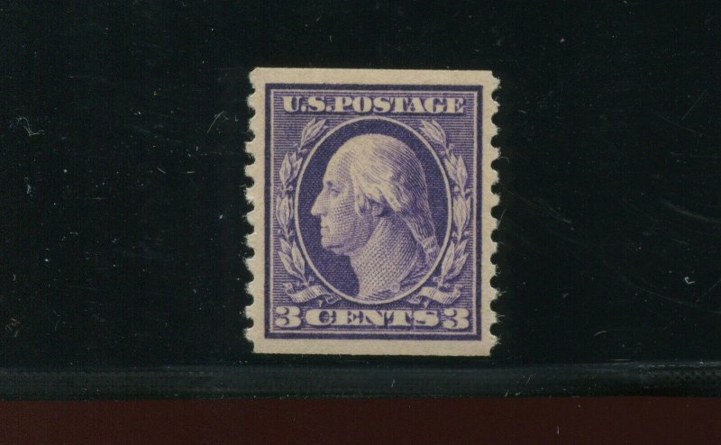 445 Washington Flat Plate Coil Mint Stamp with Graded XF-SUPERB 95 PSE Cert