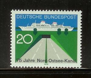 Germany 1021 Set MNH North Sea Baltic Sea Canal (F)