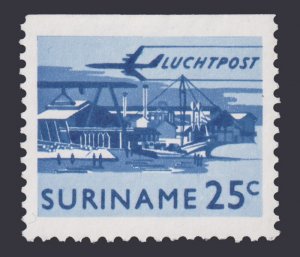 SURINAME 1976 - 78 STAMP. SCOTT # C78. UNUSED