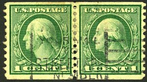 U.S. #490 USED PAIR