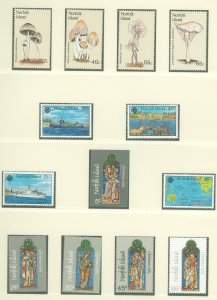 Norfolk Island #306/322 Mint (NH) Single (Complete Set)