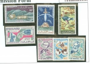 Mauritania #294/C129 Mint (NH) Single (Complete Set) (Space)