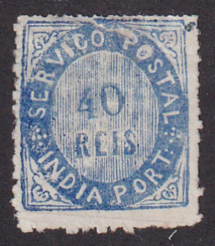 Portuguese India 1872 SC 20 MLH 