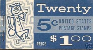 #BK115  Washington Booklet - MNH