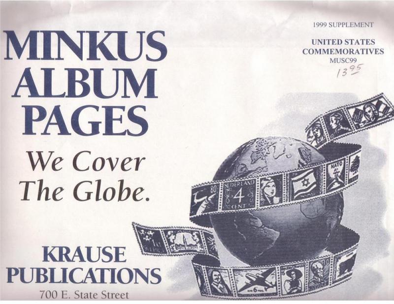 Minkus Album - U.S. Commemorative Supplement - 1999