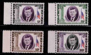 Guinea Scott 325-327, C56 MH** JFK set