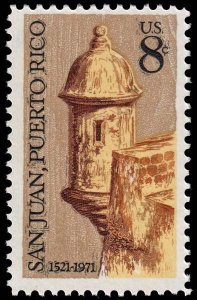 United States - Scott 1437 - Mint-Never-Hinged - Ink Transfer onto Back