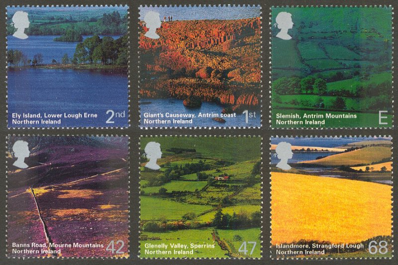 Great Britain 2004 Scott #2193-2198 Mint Never Hinged