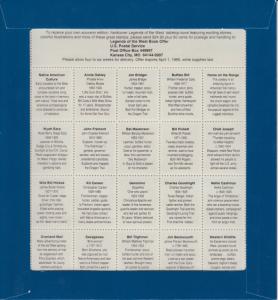  U.S. 2870 Recalled LEGENDS Sheet (10719) 