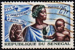 Senegal.1961 25f  S.G.239 Fine Used