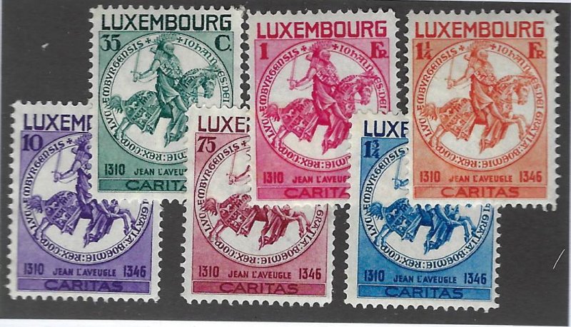 Luxembourg  SC B60-B65 Mint F-VF SCV$48.70...Great value!