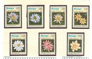 Nicaragua #1114-9/C981  Single (Complete Set)