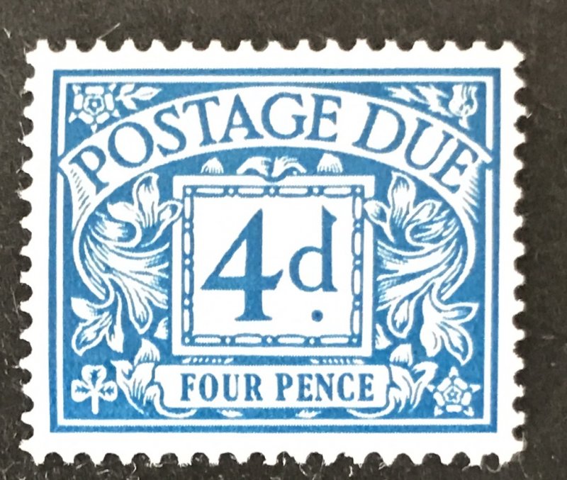 Great Britain 1959-63 #J-60, Perf 14x14.5, MNH, CV$.40