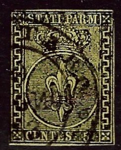 Italian Parma SC#1 Used Fine close corner hr SCV$150.00...Worth a close look!