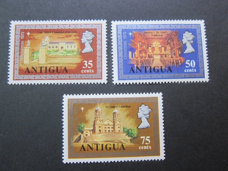 Antigua 1972 Sc 292-294 set MNH