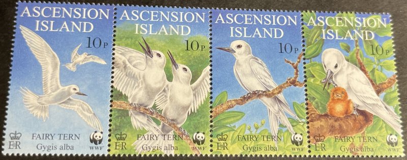 ASCENSION ISLAND # 725-728-MINT NEVER/HINGED--STRIP OF 4--1999