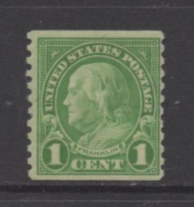 Scott#  597 unused OG  MNH  single