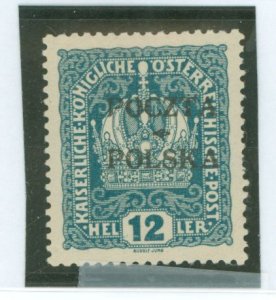 Poland #45 Unused Single