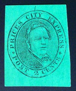 Scott#119L Local - L236 Design  - Forgery B - Price's City Express, NY City