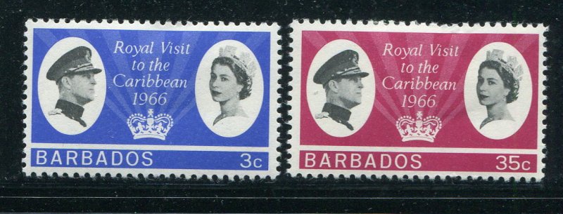 Barbados #285-6 Mint  - Make Me A Reasonable Offer