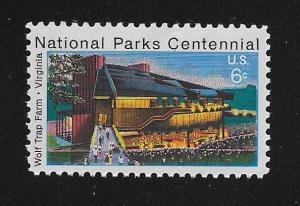 SC# 1452 - (6c) - National Parks, Wolf Trap Farm, VA - MNH