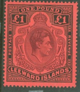 Leeward Islands #115cv  Single