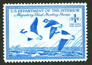 U.S. #RW15 MINT OG NH