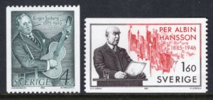 Sweden 1556-1557 MNH VF