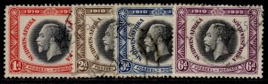 SOUTH WEST AFRICA GV SG88-91, 1935 SILVER JUBILEE set, FINE USED. Cat £42.